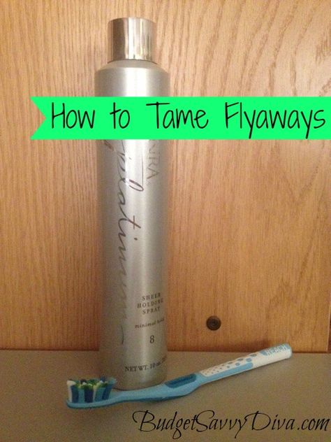 How to Tame Flyaways How To Tame Flyaways, Flyaways Hair Tips, Kenra Hairspray, Kenra Hair Products, Tame Flyaways, Lady Lovely Locks, Fabric Softener Sheets, Hair 101, Uh Huh