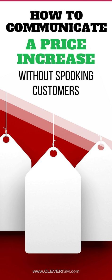 How to Communicate a Price Increase without Spooking Customers. Price increases often fuel times of uncertainty but you can help prevent turmoil by communicating the increase in the appropriate way. Remember that the fear surrounding a price increase rarely has anything to do with the price itself. Be transparent, honest and continue to offer real value to your customers and you can communicate a price increase with very little pain. #cleverism #sales #increasewithoutspookingc ustomers Price Increase Announcement Sign, Price Increase Announcement Post Design, Price Increase Announcement Salon, Price Increase Announcement, Sale Announcement, Job Interview Advice, Sales Quotes, Social Media Resources, Price Increase