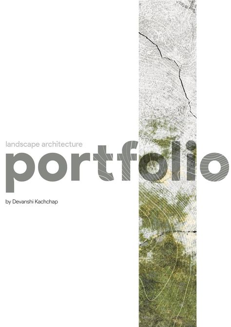 Landscape Architecture Portfolio 2023 :: Behance Thesis Portfolio Architecture, Architecture Digital Portfolio, Presentation Front Page Design, Landscape Design Portfolio Ideas, Cover Architecture Portfolio, Architecture School Portfolio, Landscape Designer Career, Arch Portfolio Cover, Landscape Architecture Portfolio Design