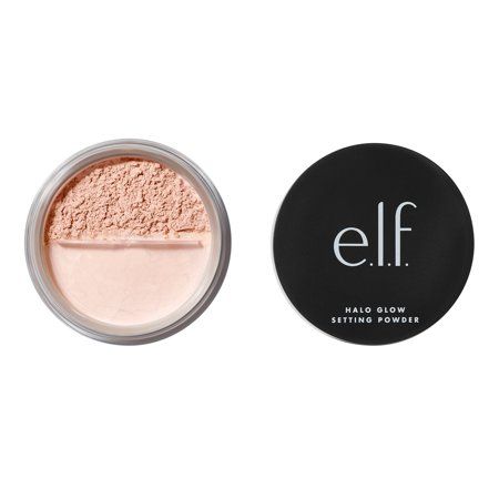 Halo Glow Setting Powder, Elf Halo Glow, Halo Glow, Pink Halo, Loose Setting Powder, Skin Shine, Color Palette Pink, Silky Texture, Soft Focus