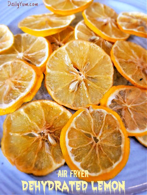 Dehydrate Lemons, Daily Yum, Easy Air Fryer Recipes, Dried Lemon Peel, Chinese Spices, Lemon Recipe, Cooks Air Fryer, Natural Vitamin C, Anise Seed