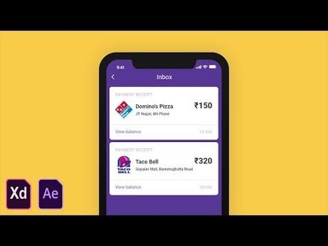 UI Micro Interaction/Animation Tutorial in Adobe XD and After Effects CC 20178 - YouTube Xd Design Website, Adobe Xd Design Website, Micro Animation, Adobe Xd Design, Micro Interaction, Ux User Experience, Effects Animation, After Effect, Film Making