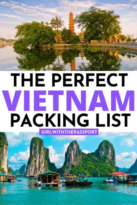 What to Wear in Vietnam: A Vietnam Packing List - Girl With The Passport Outfits For Vietnam Trip Women, Vietnam Trip Outfit Women, Outfits To Wear In Vietnam, Packing For Vietnam For Women, Vietnam Packing List For Women, Packing Vietnam, What To Wear In Vietnam, Vietnam Packing List, Vietnam Outfits