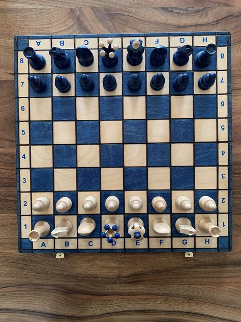 Blue Chess Set, Blue Chess Aesthetic, Clay Chess Board, Clay Chess Pieces, Painted Chess Board, Ceramic Chess Board, Chess Board Diy, Chess Board Aesthetic, Clay Chess Set