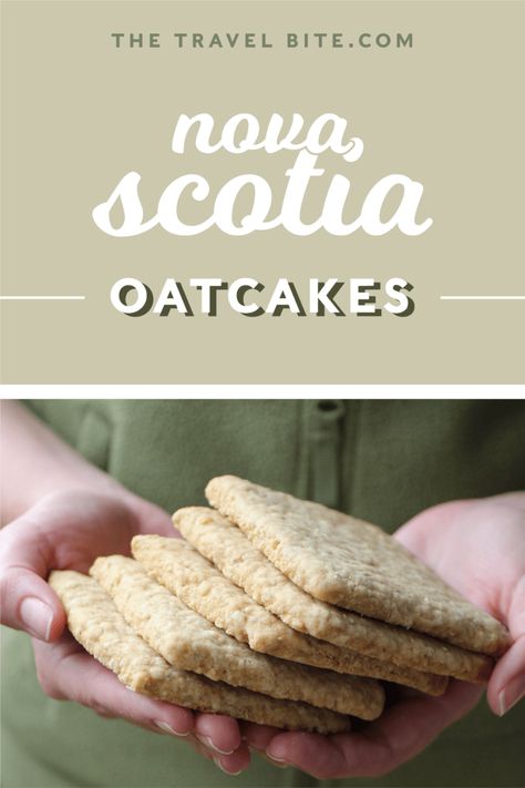 Oatcakes Recipe, Oat Cake Recipes, Hearty Snacks, Road Trip Food, Oat Cakes, Healthy Travel, Shortbread Cookie, Breakfast Recipes Easy, Nova Scotia