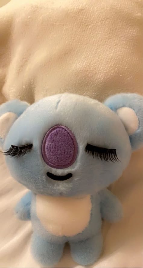 Koya Wallpaper, Koya Bt21, Koya Profile Picture, Koya Sleeping, Koya Plushie Aesthetic, Bt21 Plushies, Koya Plushie, Bt21 Plushies Funny, Bt21 Plushies Aesthetic