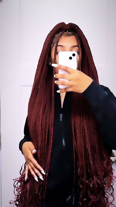 Boxbraids Hairstyle, Knotless Hairstyles, Black Hair Protective Styles, Billionaire Homes, Feed In Braids Hairstyles, Goddess Braids Hairstyles, Quick Natural Hair Styles, Faux Locs Hairstyles, Box Braids Hairstyles For Black Women