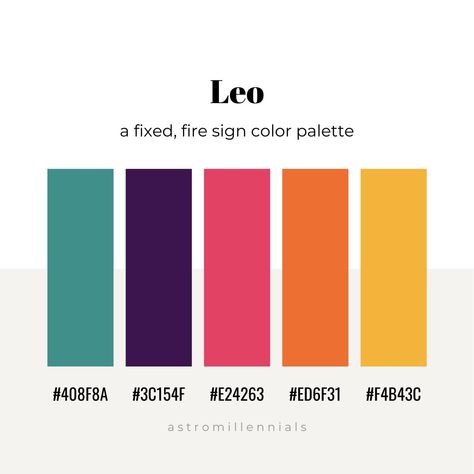 By astr0kara Zodiac Sign Colors Palette, Witchy Images, Rising Leo, Zodiac Colors, Zodiac Decor, Zodiac Signs Colors, Leo Zodiac Facts, Zodiac Signs Chart, Astrology Leo