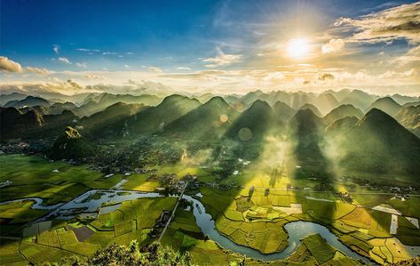 Bac Son Valley Vietnam Landscape, Vietnam Honeymoon, Good Morning Vietnam, Perfect Road Trip, Vietnam Tours, Ha Long Bay, Ha Long, Halong Bay, White Water Rafting