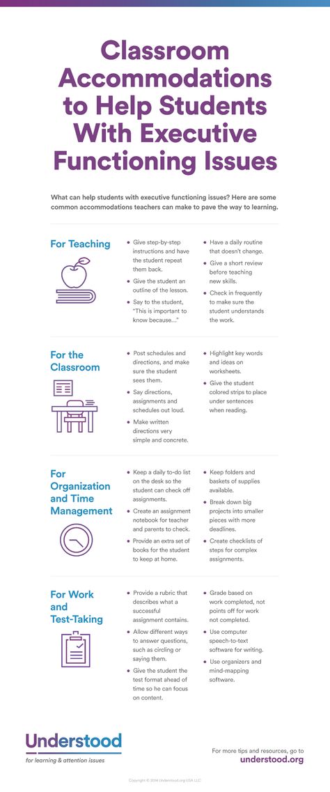 Accommodating students with executive functioning issues is as simple as telling them, "This is important to know because..." Find out what else you can do to help your students succeed. Executive Functions, Executive Functioning Skills, Learning Differences, Learning Support, School Social Work, Instructional Strategies, Special Education Resources, School Psychologist, Executive Functioning