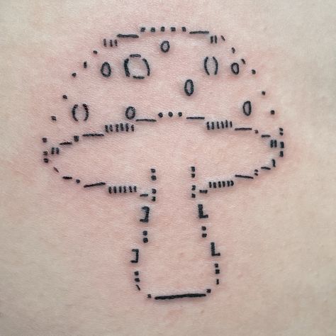 punished raven on Twitter: "i love tattooing ascii art so much T—T… " Stick Poke Tattoo, Sick Tattoo, Ascii Art, Stick N Poke Tattoo, Cute Tiny Tattoos, Poke Tattoo, Dainty Tattoos, Aesthetic Tattoo, Dream Tattoos