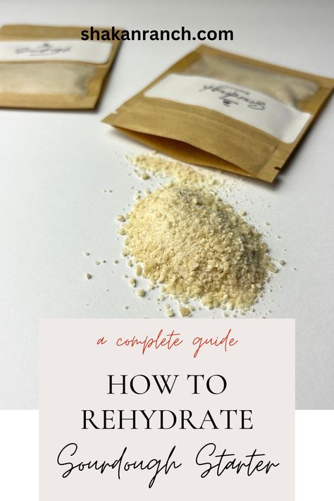 How To Rehydrate Dried Sourdough Starter, Rehydrating Sourdough Starter, How To Rehydrate Sourdough Starter, Rehydrate Sourdough Starter, How To Dehydrate Sourdough Starter, Dehydrated Sourdough Starter, How To Make A Sourdough Starter, Sourdough Bread Benefits, Easy Sauerkraut Recipe