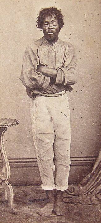 Circa 1860's CDV Photograph of a Slave Identified as "Tom" Black Fact, Black Life, Black Knowledge, African History, Dalai Lama, Black White Photos, African American History, Black American, Historical Events