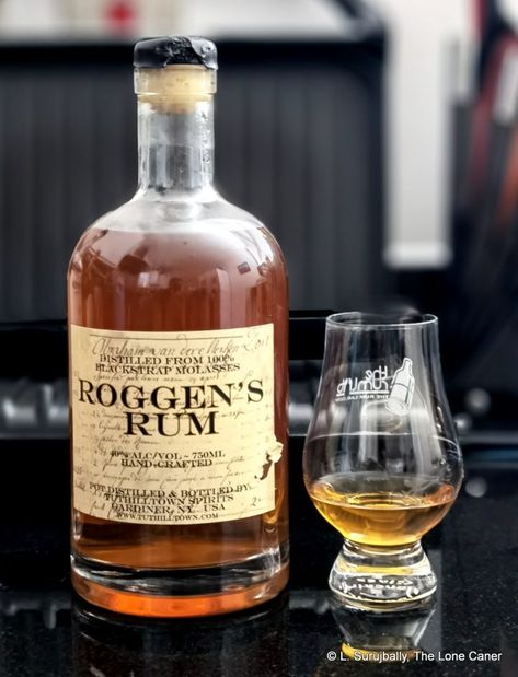 Tuthilltown Distillery Roggen’s Rum (2012) Blackstrap Molasses, Pot Still, Molasses, Mead, Licorice, Raisin, Whiskey Bottle, Cognac, Vodka