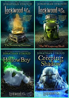 Lockwood & Co. books by Jonathan Stroud Paranormal Fantasy Books, Fantasy Books Magic, Creepy Books, Fairytale Books, Ya Book Covers, Jonathan Stroud, Book Swap, Book Review Journal, Pretty Books