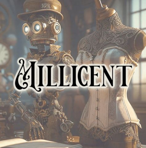 Steampunk Names: Millicent Steampunk Names, Victorian Names, Biblical Names, Goth Baby, Good Meaning, Leagues Under The Sea, Hebrew Words, Fiction Writer, Unique Names