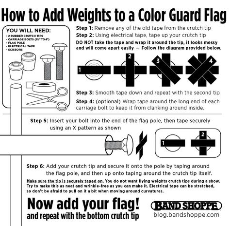 Our team is asked fairly often about flag pole weights – what are they and are they necessary. In this post, we’ll give you the basics, show you a few available options, and give you some tips on how to safely use your pole weights. Parade Banner, Color Guard Uniforms, Color Guard Flags, Colour Guard, Flag Poles, Winter Guard, Custom Uniform, Design Basics, Electrical Tape