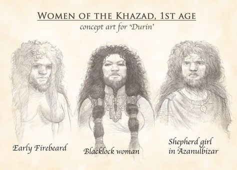 Dwarven women by TurnerMohan Secretive People, World Serpent, The Dwarves, Hobbit Art, Middle Earth Art, Tolkien Art, Jrr Tolkien, Beautiful Drawings, Medieval Fantasy