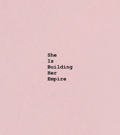 she is!  Female empowerment | Motivation | inspirational quote | Pink text layout Empire Quotes, Denise Vasi, Quote Inspirational, Quote Life, Wonderful Words, Motivational Quote, Empowering Quotes, Inspirational Quote, Quote Prints