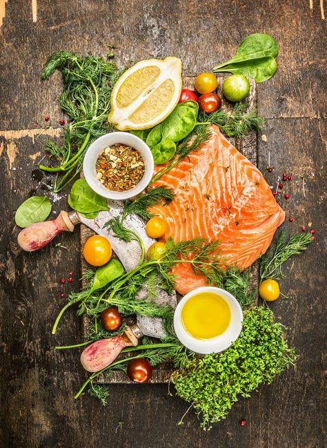 shutterstock_283063931 Flo Living, Oven Roasted Salmon, National Nutrition Month, Nutrition Certification, Nutrition Month, Mediterranean Diet Plan, Cholesterol Remedies, Cholesterol Lowering Foods, Food Hub