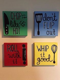 12 Canvas Painting Ideas You Can Easily DIY Do It Yourself Quotes, Kitchen Canvas Art, Kitchen Canvas, Easy Canvas Painting, Canvas Painting Diy, Décor Boho, Canvas Quotes, Canvas Projects, Small Canvas