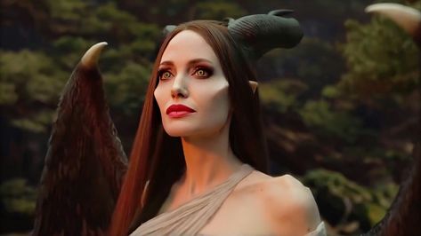 Maleficent With Hair Down, Maleficent Hair Down, Maleficent Hair, Widgetsmith Wallpapers, Maleficent Doll, Dark Fey, Maleficent Aurora, Princesses Dont Cry, Maleficent Makeup