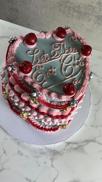 Blair on Instagram: "Vintage cakes available for all occasions, hit the link in bio for custom orders. E-mail for wedding cake inquiries. “Let Them Eat Cake!” 2 tier cake for a Marie Antoinette party. . . . #vintagewilton #vintagecake #marieantoinette #lambethcake #cakecontent #cake #cakesofinstagram #nyccakes #cakedesign #cakecakecake #wiltoncakes" Let Them Eat Cake Birthday Party, Let Them Eat Cake Party Marie Antoinette, Marie Antoinette Birthday Cake, Marie Antoinette Theme Party, Let Them Eat Cake Marie Antoinette, Let Them Eat Cake Party, Let Them Eat Cake Aesthetic, Marie Antoinette Aesthetic Party, Marie Antoinette Birthday Party