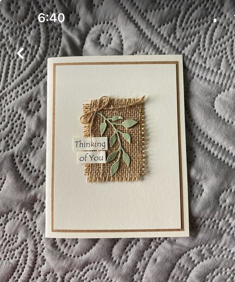 Elegant Handmade Cards, Rustic Cards Handmade, Boho Cards Handmade, Leaf Cards Handmade, Thanksgiving Handmade Cards, Thinking Of You Cards Handmade, Masculine Birthday Cards Handmade, Get Well Cards Handmade, Masculine Cards Handmade