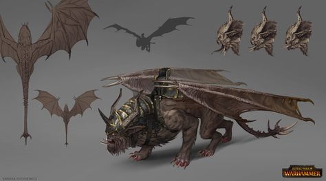 Total War: Warhammer Concept Art Manticore by telthona.deviantart.com on @DeviantArt Warhammer Concept Art, Monster Character Design, Assembly Games, Character Design Ideas, Warhammer Fantasy Roleplay, Monster Characters, Fantasy Beasts, Warhammer Art, Fantasy Creatures Art