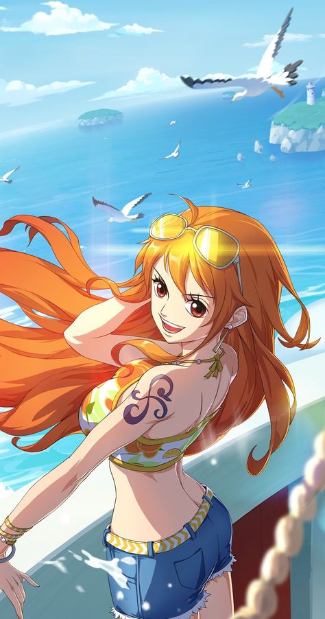 Laptop Backgrounds Desktop Wallpapers, One Piece Theme, Zoro Roronoa, One Piece Cartoon, Laptop Backgrounds, One Piece Wallpaper Iphone, One Piece Nami, Nami One Piece, One Peice Anime