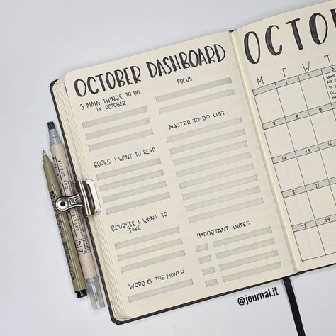 Monthly Dashboard, Agenda Design, Reading Journals, Minimalist Bullet Journal, School Journal, Have A Nice Week, Better Organization, Bullet Journal Ideas Templates, Bullet Journal Notes