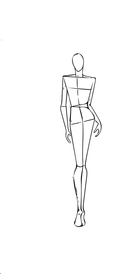 Fashion Illustration Template, Illustration Template, Fashion Archive, Fashion Templates, Fashion Figures, Fashion Design Sketches, Art Studies, Design Sketch, Fashion Sketches