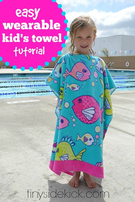 how to make custom towels for kids