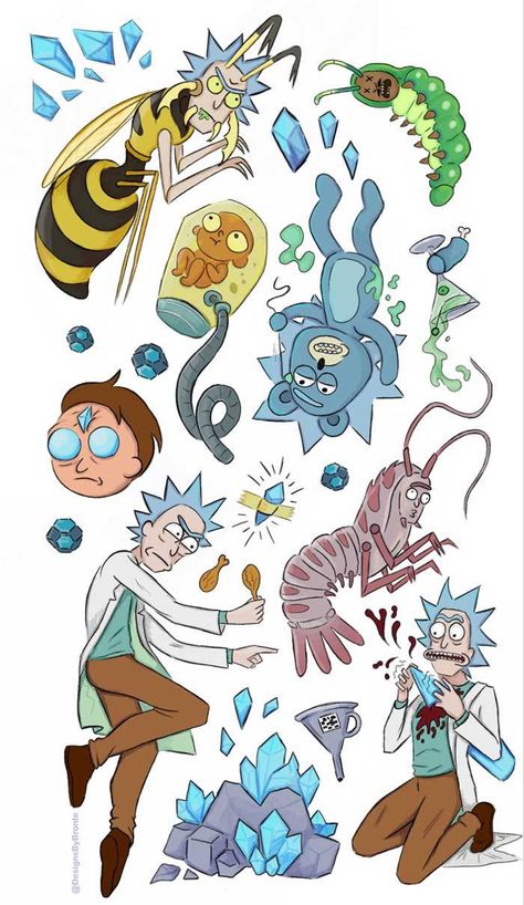 Rick And Morty Reference, Pokémon Sketches, Morty Fanart, Rick And Morty Characters, Aryton Senna, Simpson Wallpaper Iphone, Pokemon Sketch, S Tattoo, Rick And Morty