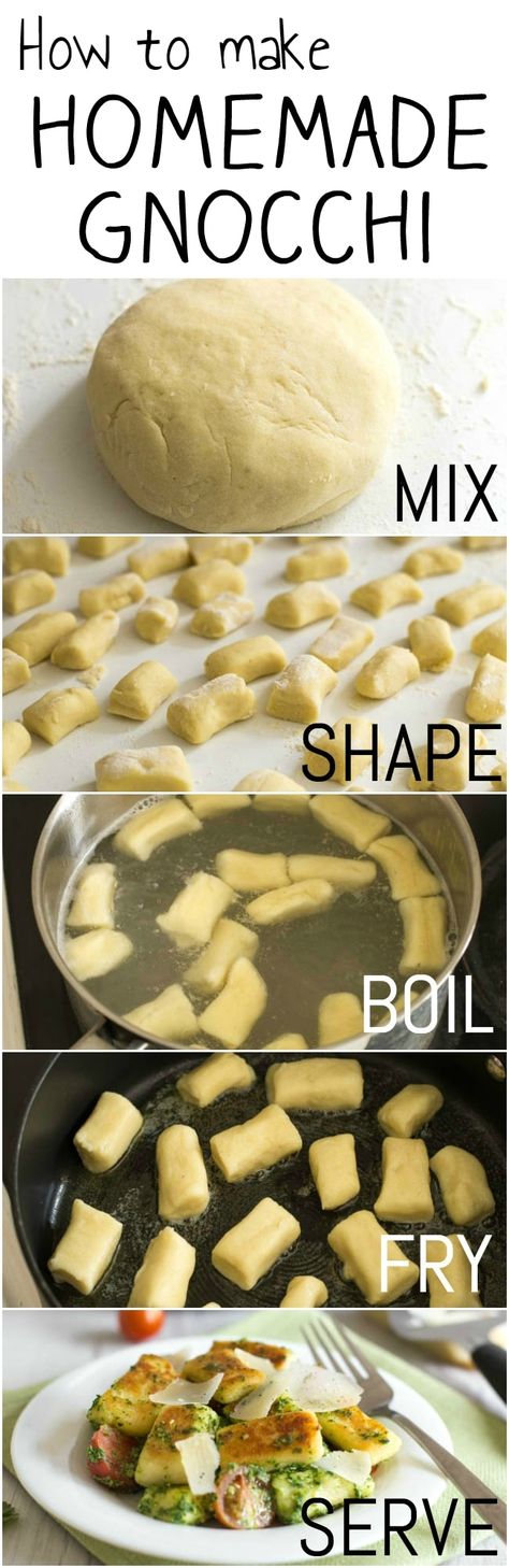 Homemade Gnocci, How To Cook Gnocchi, Baked Gnocchi, Gf Flour, Homemade Gnocchi, Packed Lunches, Gnocchi Recipes, Pesto Recipe, Homemade Pasta