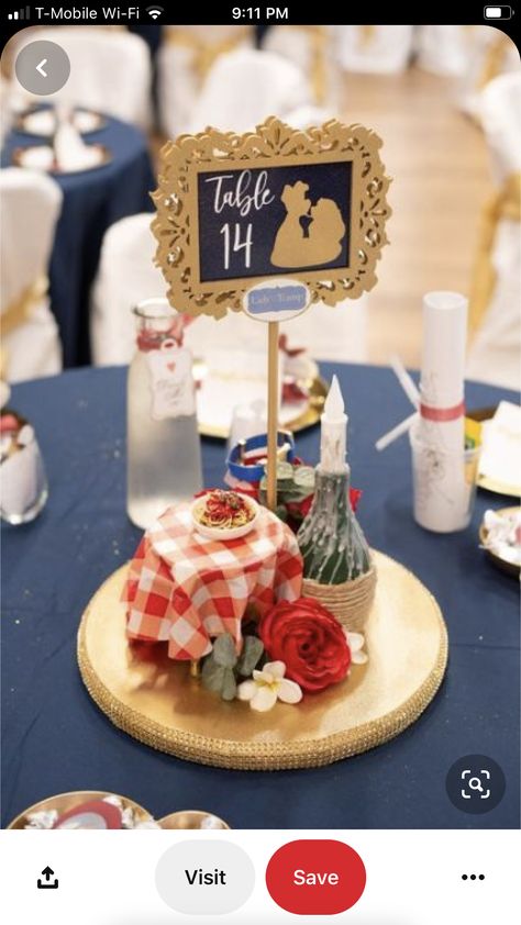 Disney Centerpieces, Disney Wedding Centerpieces, Cafe Business, Disney Inspired Wedding, Idee Babyshower, Disney Wedding Theme, Wedding Themes Summer, Simple Wedding Centerpieces, Quinceanera Ideas