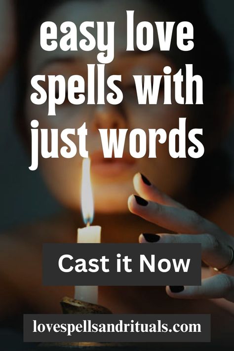 easy love spells with just words Spell To Bring Lover Back, Get Ex Back, Attraction Spells, Cast A Love Spell, Life Back On Track, Spells That Actually Work, Bridal Trial, Easy Love Spells, Easy Spells