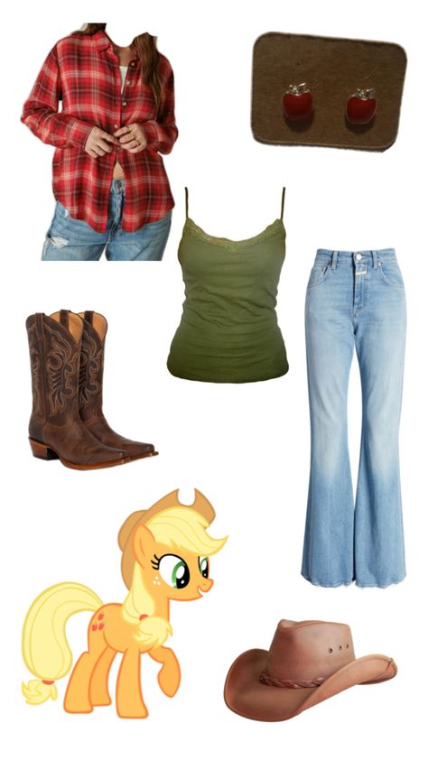 Applejack Outfit, Apple Jack, Car Show, My Little Pony, Halloween Costumes, Fashion Inspo, Halloween, Clothes