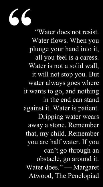 I always said i was the water, while you were my rock. Rock Sayings Quotes, Elemental Personalities, Water Healing Quotes, Healing Water Quotes, Water Healing, Flow Quotes, Water Quotes, Margaret Atwood, Yoga Quotes