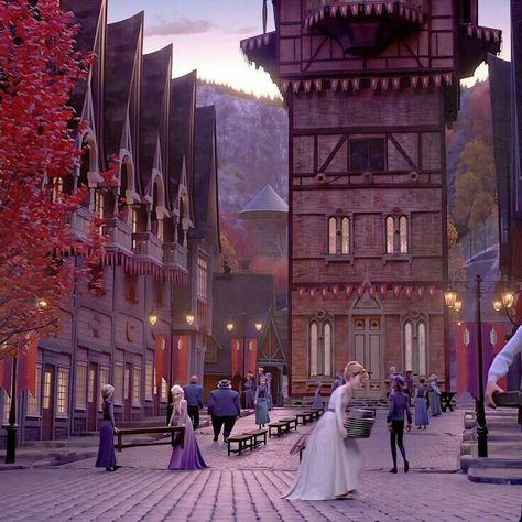 Acnh Snow, Frozen Elsa Castle, Hygge Illustration, Frozen Scenes, Elsa Castle, Arendelle Frozen, Castle Movie, Castle Layout, Film Frozen