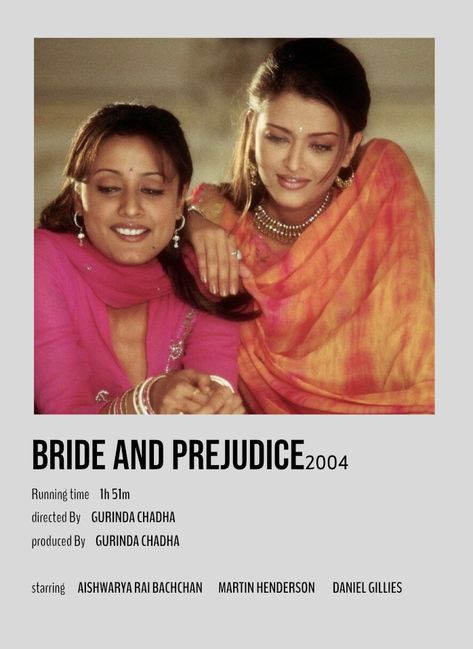 Bride And Prejudice Aishwarya Rai, Aishwarya Rai Bride And Prejudice, Aishwarya Rai Movies, Movie Recs, Bride And Prejudice, Martin Henderson, Golden Trio, Daniel Gillies, Aishwarya Rai Bachchan