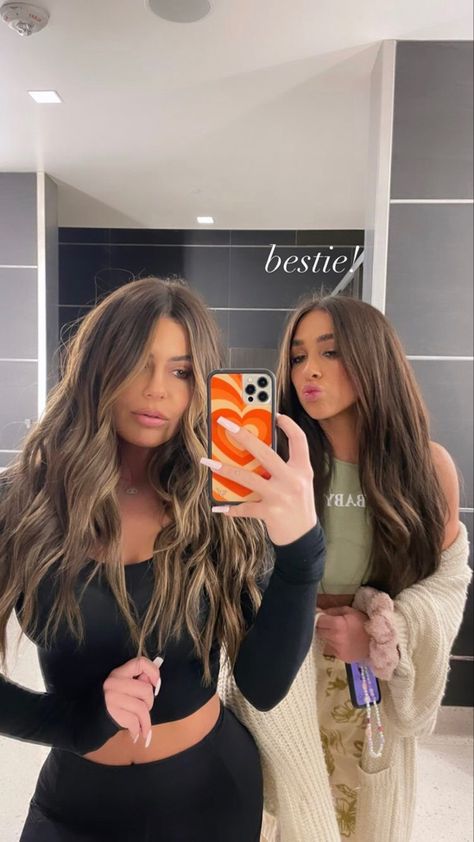 Ariana Biermann, Brielle Biermann, Hair Inspo, Mirror Selfie, Hair