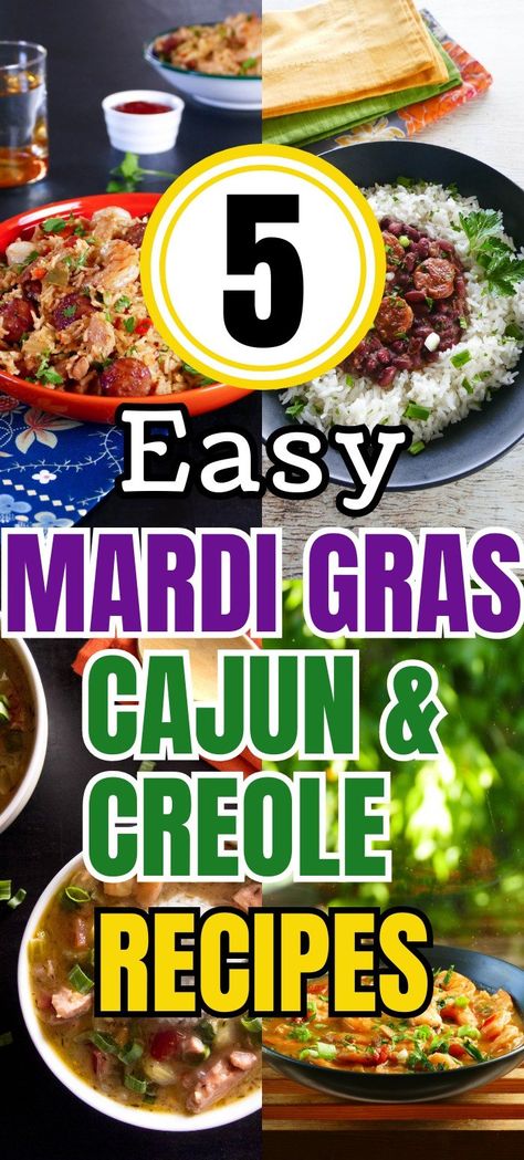 Instant Pot Cajun recipes that are perfect for your next Mardi Gras Fat Tuesday party or get-together. This collection of New Orleans Louisiana recipes is also great for a weeknight dinner idea. Authentic Creole Jambalaya Recipe, Mardi Gras Dinner Party, Fat Tuesday Food, Creole Jambalaya Recipe, Cajun Recipes Easy, Instant Pot Cajun, Mardi Gras Party Food, Mardi Gras Dinner, Louisiana Gumbo