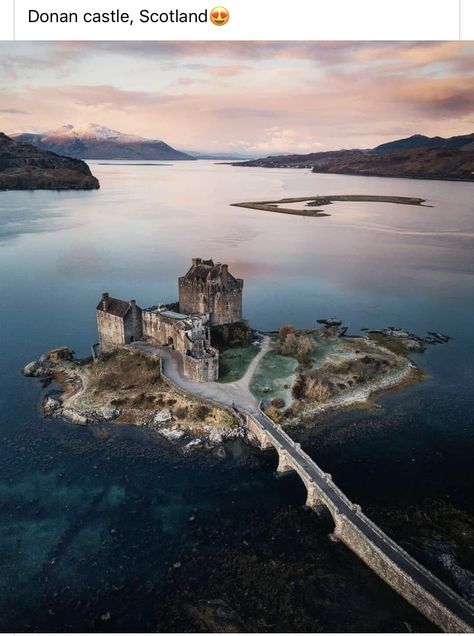 Highlands Castle, Scotland Road Trip, Scotland History, Eilean Donan, Scotland Castles, Scotland Highlands, Scottish Castles, Visit Scotland, Scottish Landscape