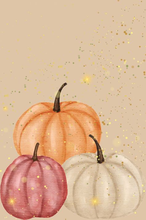 pretty pumpkins #autumn #fall #screensavers #fallscreensaver #sparklyscreensaver #pumpkinsandsparkles #phonewallpaper Glitter Pumpkin Wallpaper, Fall Marble Wallpaper, Fall Screensavers, Pastel Thanksgiving, Iphone Item, Glitter Backgrounds, Pastel Pumpkins, Thanksgiving Clip Art, Halloween Wallpaper Iphone Backgrounds