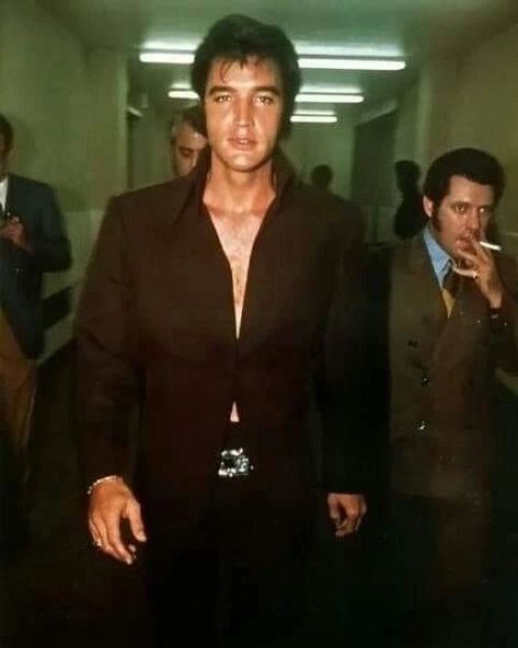 409elvis 2 on Instagram: "On July 28, 1969, Elvis was walking down that hall, at the International Hotel in Las Vegas, to the closing show of Barbra Streisand, accompanied by the Memphis Mafia and Priscilla. Three days later, Elvis appeared to perform live, after 8 years away from the stage... You can see his satisfied face. Forever Elvis. Good night everyone. 👑🤙🎶❤️❤️✨⚡ #elvis #elvispresley #elvisworld #Graceland #elvisthegofrock #elvisbackontour #409elvis #Marbella #Graceland #menphis #rockn King Elvis Presley, Elvis Presley Pictures, Burning Love, Elvis And Priscilla, Elvis Presley Photos, Priscilla Presley, Barbra Streisand, Lisa Marie Presley, Andrew Lincoln