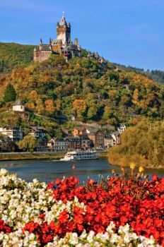 Along the Mosel River, Germany (70 pieces) Castle Germany, Rhine River, Visit Germany, River Cruise, Beautiful Castles, A Castle, Culture Travel, Germany Travel, Places Around The World