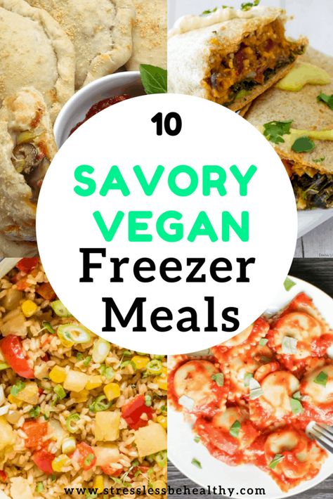 Vegan Freezer Meals, Freezer Prep, Fitness Snacks, Vegetarian Freezer Meals, Batch Meals, Instant Pot Freezer Meals, Egg Allergy, Vegan Stew, Healthy Freezer Meals