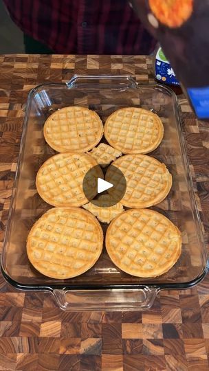 51K views · 1.1K reactions | EGGO Waffle Breakfast Casserole 🧇 | EGGO Waffle Breakfast Casserole 🧇 | By Food Pop | Facebook Eggo Waffle Casserole, Eggo Waffle Breakfast Sandwich, Frozen Waffle Casserole, Breakfast Casserole With Waffles, Eggo Waffle Breakfast Casserole, Frozen Waffle Recipes, Waffle Casserole Breakfast, Eggo Waffle Ideas, Eggo Waffle Recipe