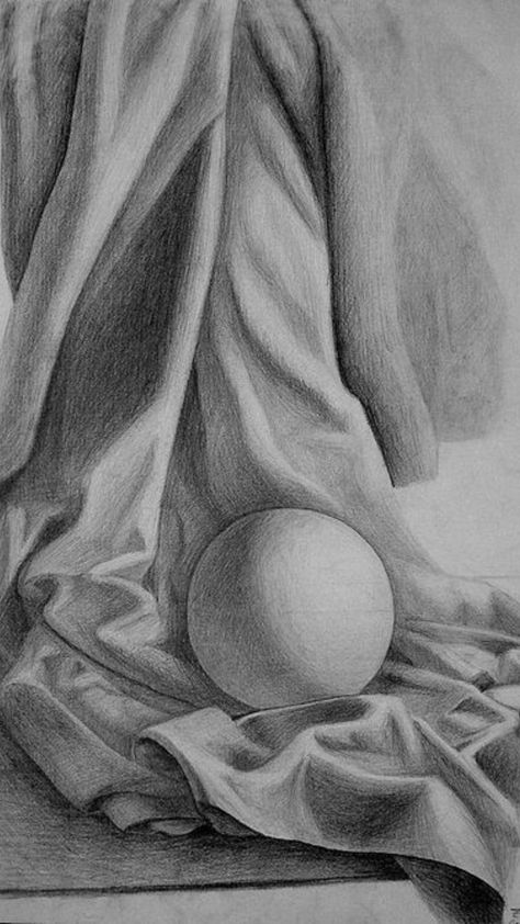 Drape Drawing, Drawing Meaning, Drapery Study, Drapery Drawing, Academic Drawing, Fabric Drawing, Minimalist Drawing, Object Drawing, Still Life Drawing